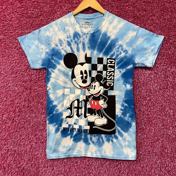 Disney Mickey Mouse Classic Tie Dye T-Shirt Small - Picture 1 of 4